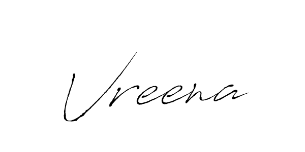 Similarly Antro_Vectra is the best handwritten signature design. Signature creator online .You can use it as an online autograph creator for name Vreena. Vreena signature style 6 images and pictures png