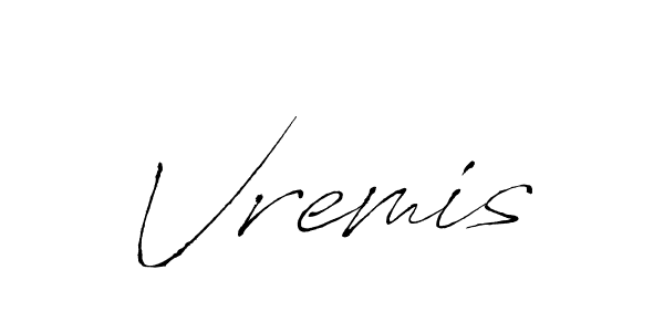 Similarly Antro_Vectra is the best handwritten signature design. Signature creator online .You can use it as an online autograph creator for name Vremis. Vremis signature style 6 images and pictures png