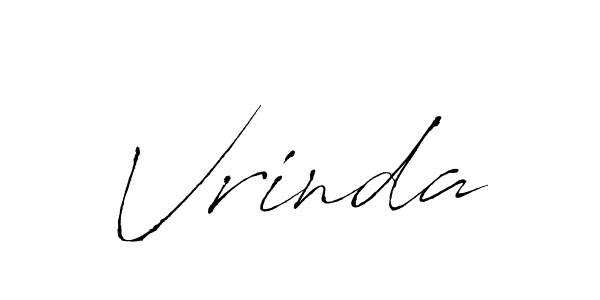 Once you've used our free online signature maker to create your best signature Antro_Vectra style, it's time to enjoy all of the benefits that Vrinda name signing documents. Vrinda signature style 6 images and pictures png