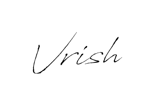 How to Draw Vrish signature style? Antro_Vectra is a latest design signature styles for name Vrish. Vrish signature style 6 images and pictures png