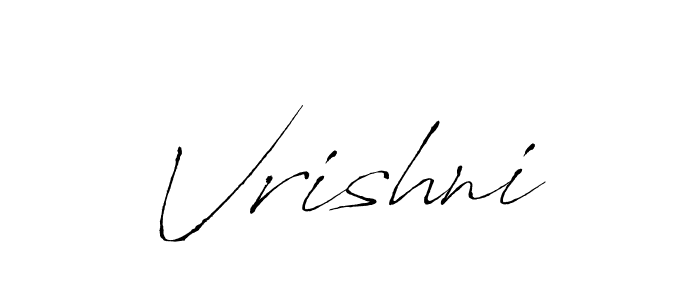 Antro_Vectra is a professional signature style that is perfect for those who want to add a touch of class to their signature. It is also a great choice for those who want to make their signature more unique. Get Vrishni name to fancy signature for free. Vrishni signature style 6 images and pictures png