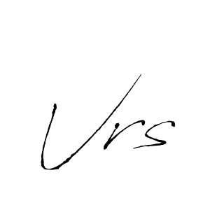 How to make Vrs name signature. Use Antro_Vectra style for creating short signs online. This is the latest handwritten sign. Vrs signature style 6 images and pictures png