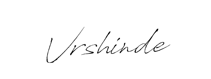 It looks lik you need a new signature style for name Vrshinde. Design unique handwritten (Antro_Vectra) signature with our free signature maker in just a few clicks. Vrshinde signature style 6 images and pictures png