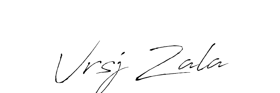 It looks lik you need a new signature style for name Vrsj Zala. Design unique handwritten (Antro_Vectra) signature with our free signature maker in just a few clicks. Vrsj Zala signature style 6 images and pictures png