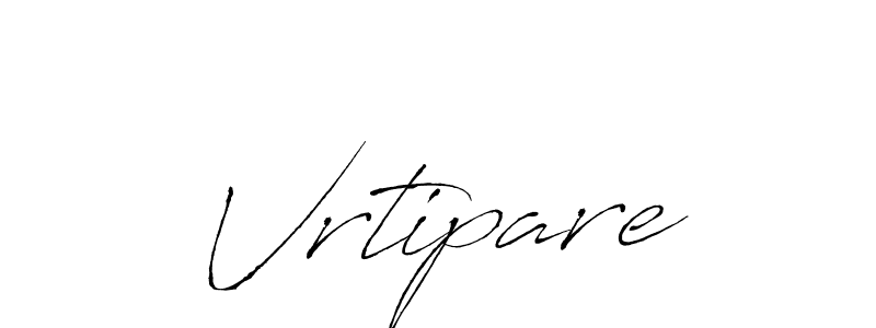 Create a beautiful signature design for name Vrtipare. With this signature (Antro_Vectra) fonts, you can make a handwritten signature for free. Vrtipare signature style 6 images and pictures png