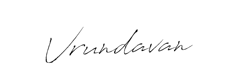 The best way (Antro_Vectra) to make a short signature is to pick only two or three words in your name. The name Vrundavan include a total of six letters. For converting this name. Vrundavan signature style 6 images and pictures png