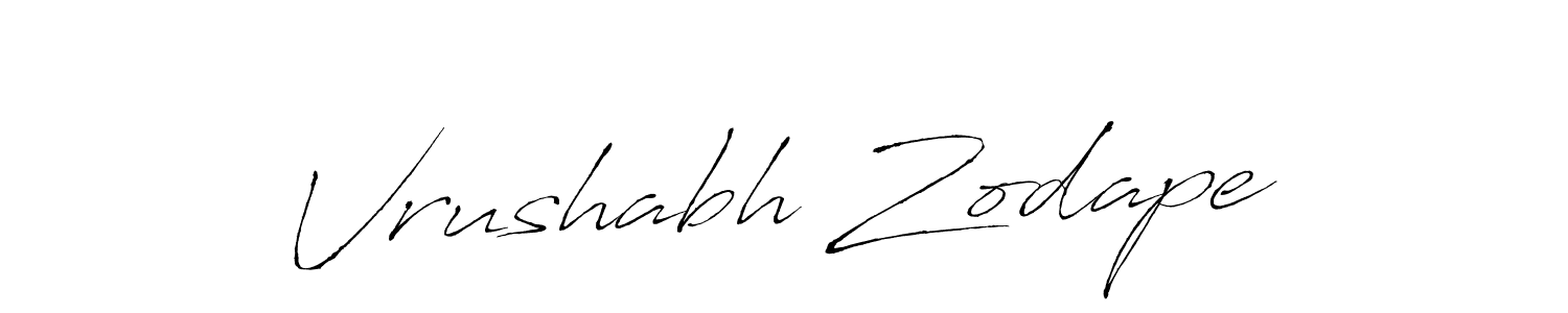 This is the best signature style for the Vrushabh Zodape name. Also you like these signature font (Antro_Vectra). Mix name signature. Vrushabh Zodape signature style 6 images and pictures png