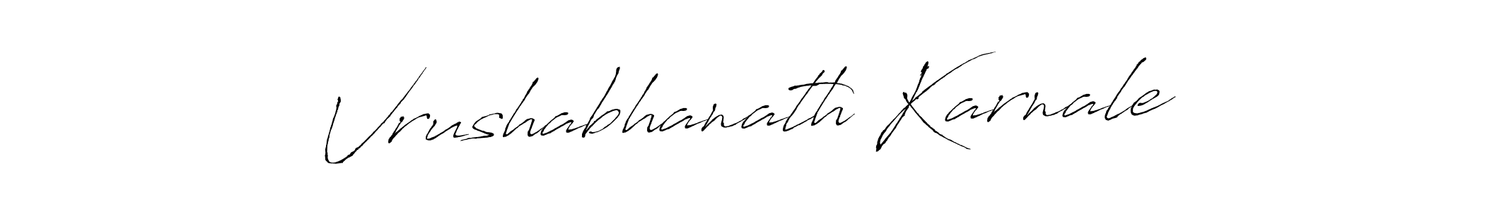 You should practise on your own different ways (Antro_Vectra) to write your name (Vrushabhanath Karnale) in signature. don't let someone else do it for you. Vrushabhanath Karnale signature style 6 images and pictures png