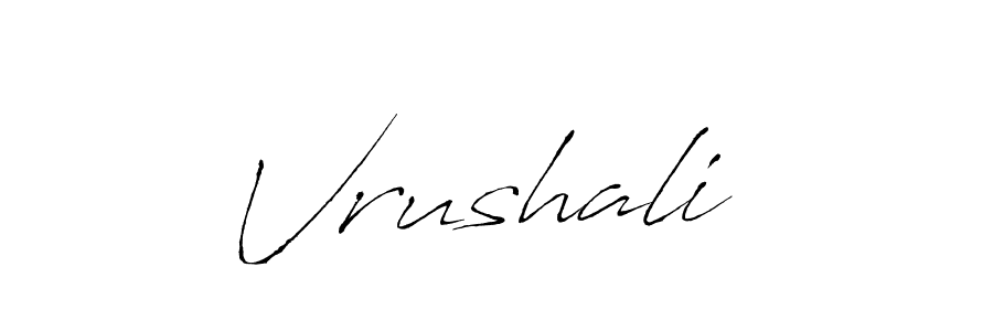 It looks lik you need a new signature style for name Vrushali . Design unique handwritten (Antro_Vectra) signature with our free signature maker in just a few clicks. Vrushali  signature style 6 images and pictures png