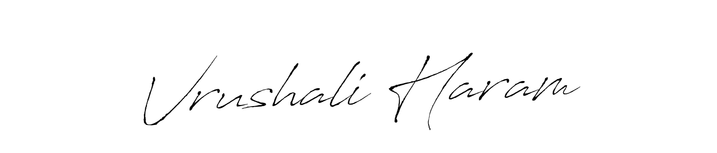 How to Draw Vrushali Haram signature style? Antro_Vectra is a latest design signature styles for name Vrushali Haram. Vrushali Haram signature style 6 images and pictures png