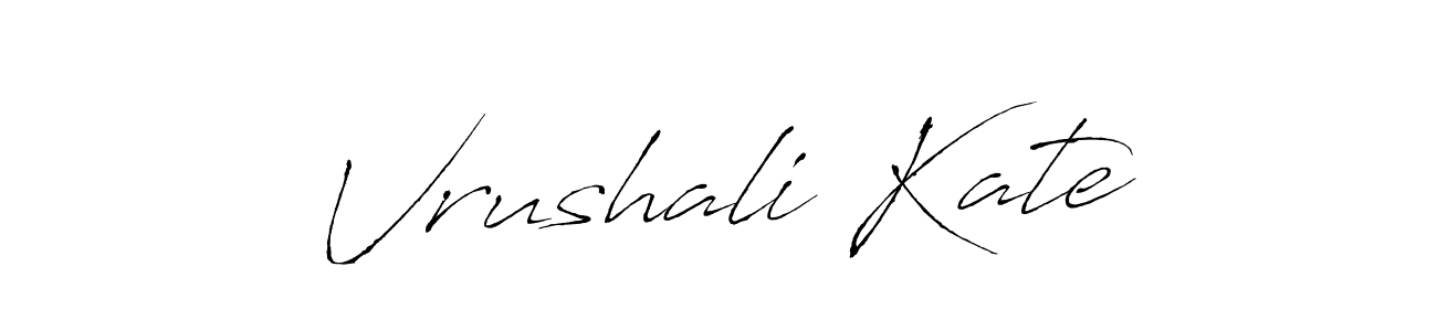Similarly Antro_Vectra is the best handwritten signature design. Signature creator online .You can use it as an online autograph creator for name Vrushali Kate. Vrushali Kate signature style 6 images and pictures png