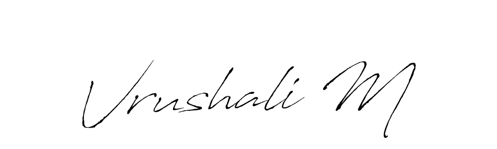 Here are the top 10 professional signature styles for the name Vrushali M. These are the best autograph styles you can use for your name. Vrushali M signature style 6 images and pictures png