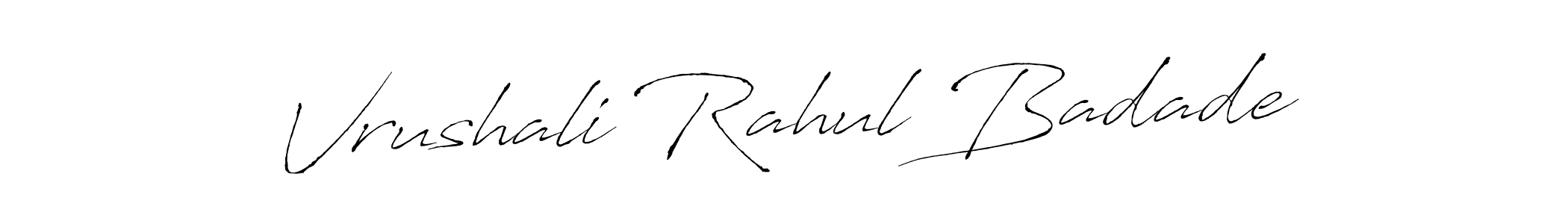 You can use this online signature creator to create a handwritten signature for the name Vrushali Rahul Badade. This is the best online autograph maker. Vrushali Rahul Badade signature style 6 images and pictures png