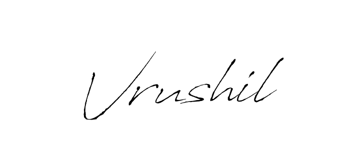You can use this online signature creator to create a handwritten signature for the name Vrushil. This is the best online autograph maker. Vrushil signature style 6 images and pictures png