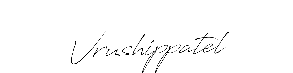 You should practise on your own different ways (Antro_Vectra) to write your name (Vrushippatel) in signature. don't let someone else do it for you. Vrushippatel signature style 6 images and pictures png