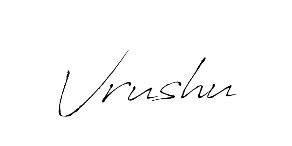 Make a beautiful signature design for name Vrushu. Use this online signature maker to create a handwritten signature for free. Vrushu signature style 6 images and pictures png