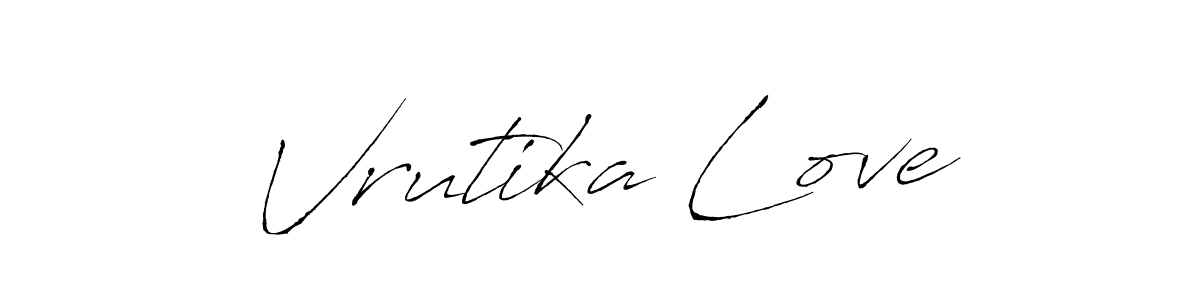 How to Draw Vrutika Love signature style? Antro_Vectra is a latest design signature styles for name Vrutika Love. Vrutika Love signature style 6 images and pictures png
