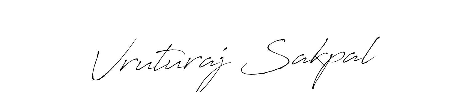 This is the best signature style for the Vruturaj Sakpal name. Also you like these signature font (Antro_Vectra). Mix name signature. Vruturaj Sakpal signature style 6 images and pictures png