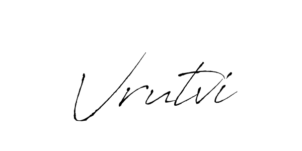 Best and Professional Signature Style for Vrutvi. Antro_Vectra Best Signature Style Collection. Vrutvi signature style 6 images and pictures png