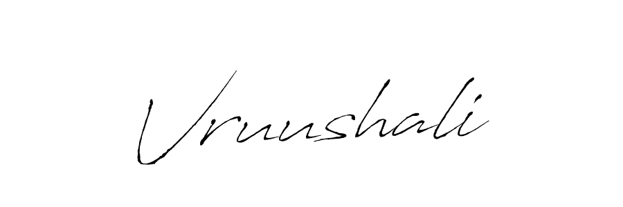 How to Draw Vruushali signature style? Antro_Vectra is a latest design signature styles for name Vruushali. Vruushali signature style 6 images and pictures png