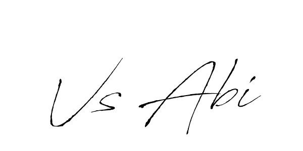 You should practise on your own different ways (Antro_Vectra) to write your name (Vs Abi) in signature. don't let someone else do it for you. Vs Abi signature style 6 images and pictures png