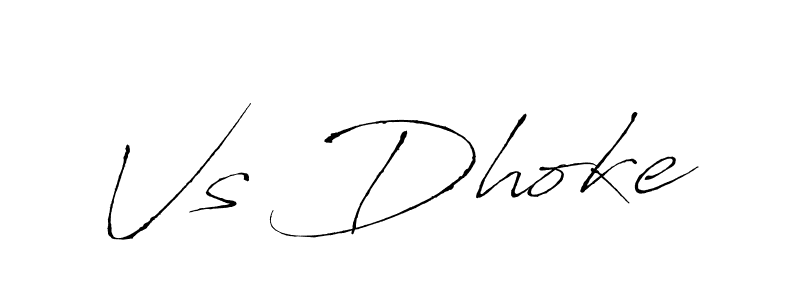 if you are searching for the best signature style for your name Vs Dhoke. so please give up your signature search. here we have designed multiple signature styles  using Antro_Vectra. Vs Dhoke signature style 6 images and pictures png