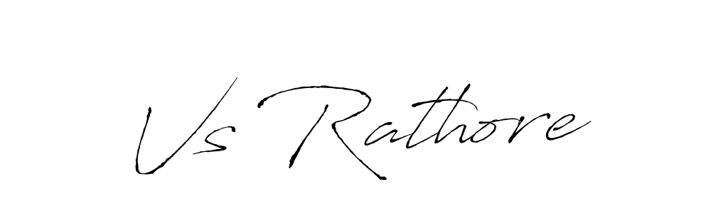 Also You can easily find your signature by using the search form. We will create Vs Rathore name handwritten signature images for you free of cost using Antro_Vectra sign style. Vs Rathore signature style 6 images and pictures png