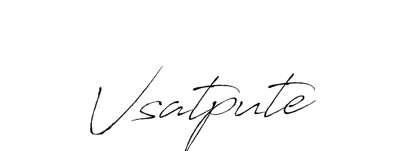 Antro_Vectra is a professional signature style that is perfect for those who want to add a touch of class to their signature. It is also a great choice for those who want to make their signature more unique. Get Vsatpute name to fancy signature for free. Vsatpute signature style 6 images and pictures png