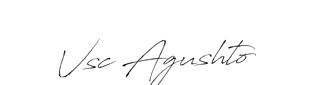 It looks lik you need a new signature style for name Vsc Agushto. Design unique handwritten (Antro_Vectra) signature with our free signature maker in just a few clicks. Vsc Agushto signature style 6 images and pictures png