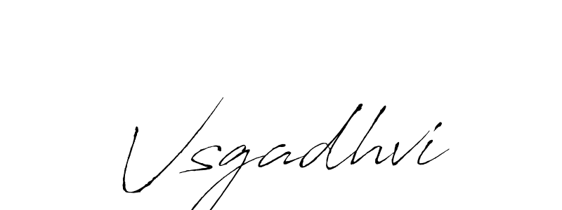 Make a beautiful signature design for name Vsgadhvi. Use this online signature maker to create a handwritten signature for free. Vsgadhvi signature style 6 images and pictures png
