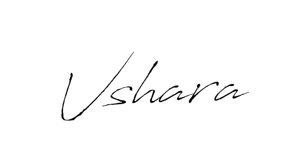 How to make Vshara name signature. Use Antro_Vectra style for creating short signs online. This is the latest handwritten sign. Vshara signature style 6 images and pictures png