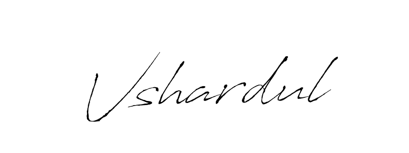 Use a signature maker to create a handwritten signature online. With this signature software, you can design (Antro_Vectra) your own signature for name Vshardul. Vshardul signature style 6 images and pictures png