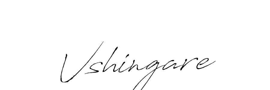 Vshingare stylish signature style. Best Handwritten Sign (Antro_Vectra) for my name. Handwritten Signature Collection Ideas for my name Vshingare. Vshingare signature style 6 images and pictures png
