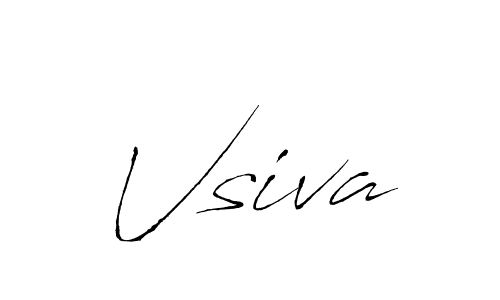 Make a beautiful signature design for name Vsiva. With this signature (Antro_Vectra) style, you can create a handwritten signature for free. Vsiva signature style 6 images and pictures png