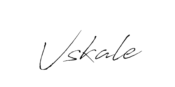 Once you've used our free online signature maker to create your best signature Antro_Vectra style, it's time to enjoy all of the benefits that Vskale name signing documents. Vskale signature style 6 images and pictures png
