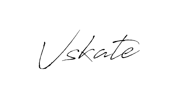 You should practise on your own different ways (Antro_Vectra) to write your name (Vskate) in signature. don't let someone else do it for you. Vskate signature style 6 images and pictures png