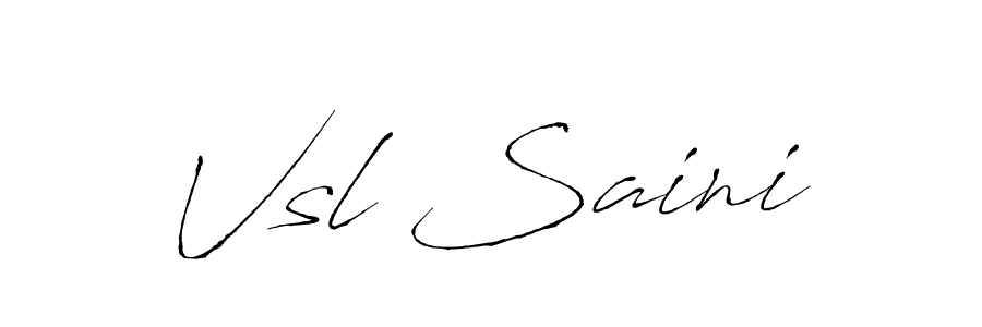 Best and Professional Signature Style for Vsl Saini. Antro_Vectra Best Signature Style Collection. Vsl Saini signature style 6 images and pictures png