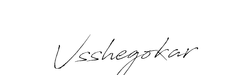 How to Draw Vsshegokar signature style? Antro_Vectra is a latest design signature styles for name Vsshegokar. Vsshegokar signature style 6 images and pictures png