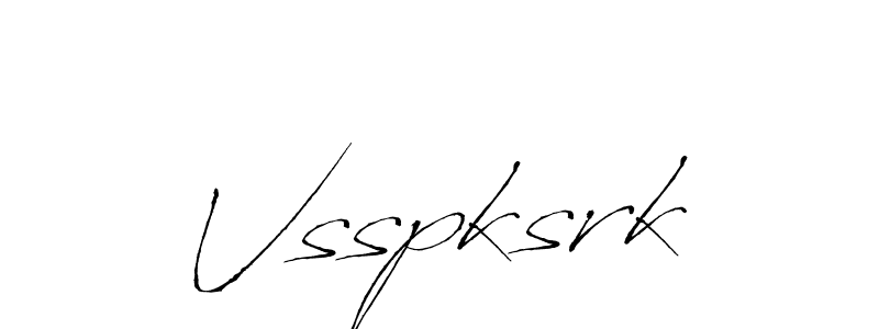 Vsspksrk stylish signature style. Best Handwritten Sign (Antro_Vectra) for my name. Handwritten Signature Collection Ideas for my name Vsspksrk. Vsspksrk signature style 6 images and pictures png