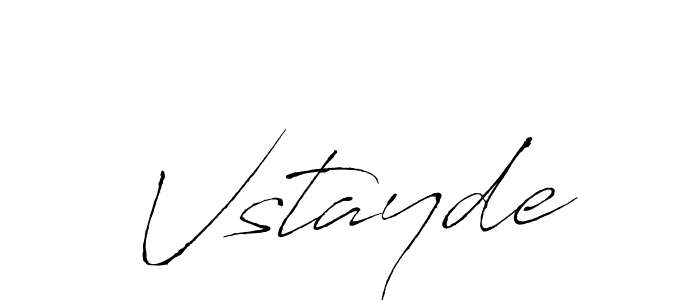 Make a beautiful signature design for name Vstayde. Use this online signature maker to create a handwritten signature for free. Vstayde signature style 6 images and pictures png