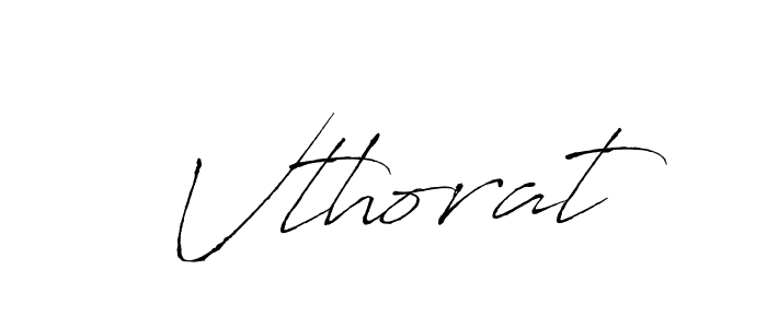 How to make Vthorat signature? Antro_Vectra is a professional autograph style. Create handwritten signature for Vthorat name. Vthorat signature style 6 images and pictures png