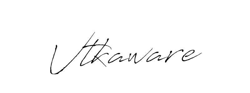 Also we have Vtkaware name is the best signature style. Create professional handwritten signature collection using Antro_Vectra autograph style. Vtkaware signature style 6 images and pictures png