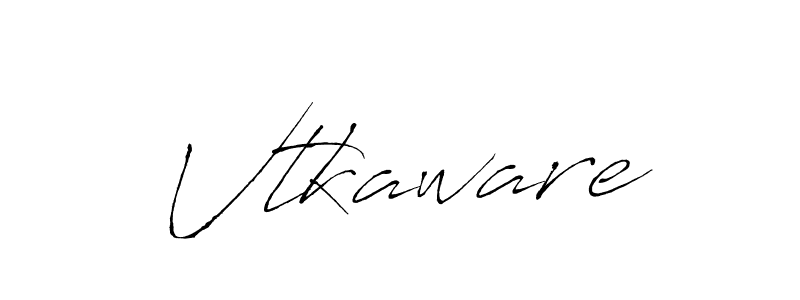 Also we have Vtkaware name is the best signature style. Create professional handwritten signature collection using Antro_Vectra autograph style. Vtkaware signature style 6 images and pictures png