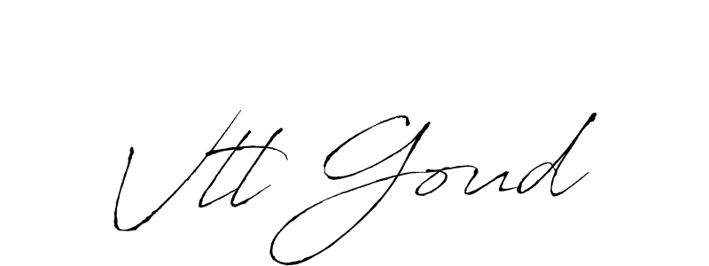 You should practise on your own different ways (Antro_Vectra) to write your name (Vtl Goud) in signature. don't let someone else do it for you. Vtl Goud signature style 6 images and pictures png