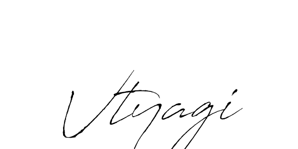 Make a beautiful signature design for name Vtyagi. Use this online signature maker to create a handwritten signature for free. Vtyagi signature style 6 images and pictures png