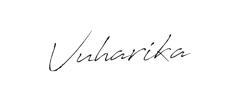 Antro_Vectra is a professional signature style that is perfect for those who want to add a touch of class to their signature. It is also a great choice for those who want to make their signature more unique. Get Vuharika name to fancy signature for free. Vuharika signature style 6 images and pictures png