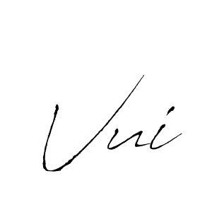 Make a beautiful signature design for name Vui. Use this online signature maker to create a handwritten signature for free. Vui signature style 6 images and pictures png
