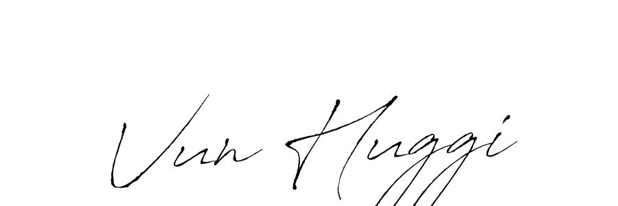 Best and Professional Signature Style for Vun Huggi. Antro_Vectra Best Signature Style Collection. Vun Huggi signature style 6 images and pictures png