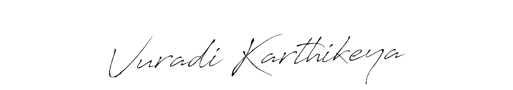 Similarly Antro_Vectra is the best handwritten signature design. Signature creator online .You can use it as an online autograph creator for name Vuradi Karthikeya. Vuradi Karthikeya signature style 6 images and pictures png