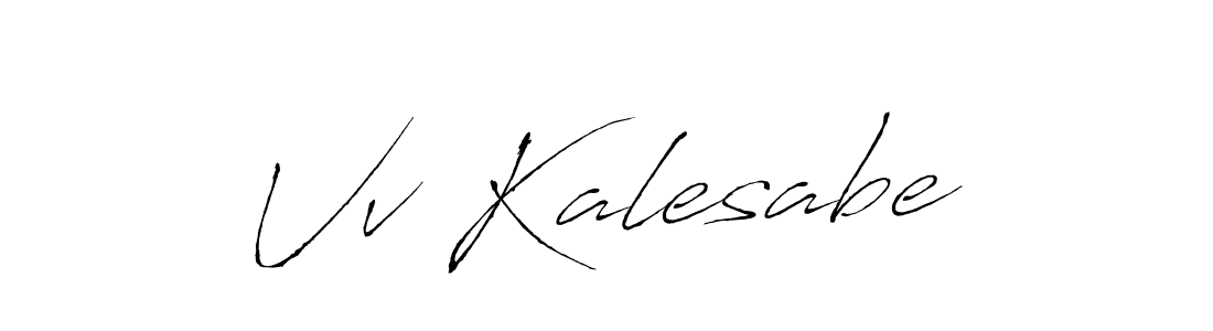 Use a signature maker to create a handwritten signature online. With this signature software, you can design (Antro_Vectra) your own signature for name Vv Kalesabe. Vv Kalesabe signature style 6 images and pictures png